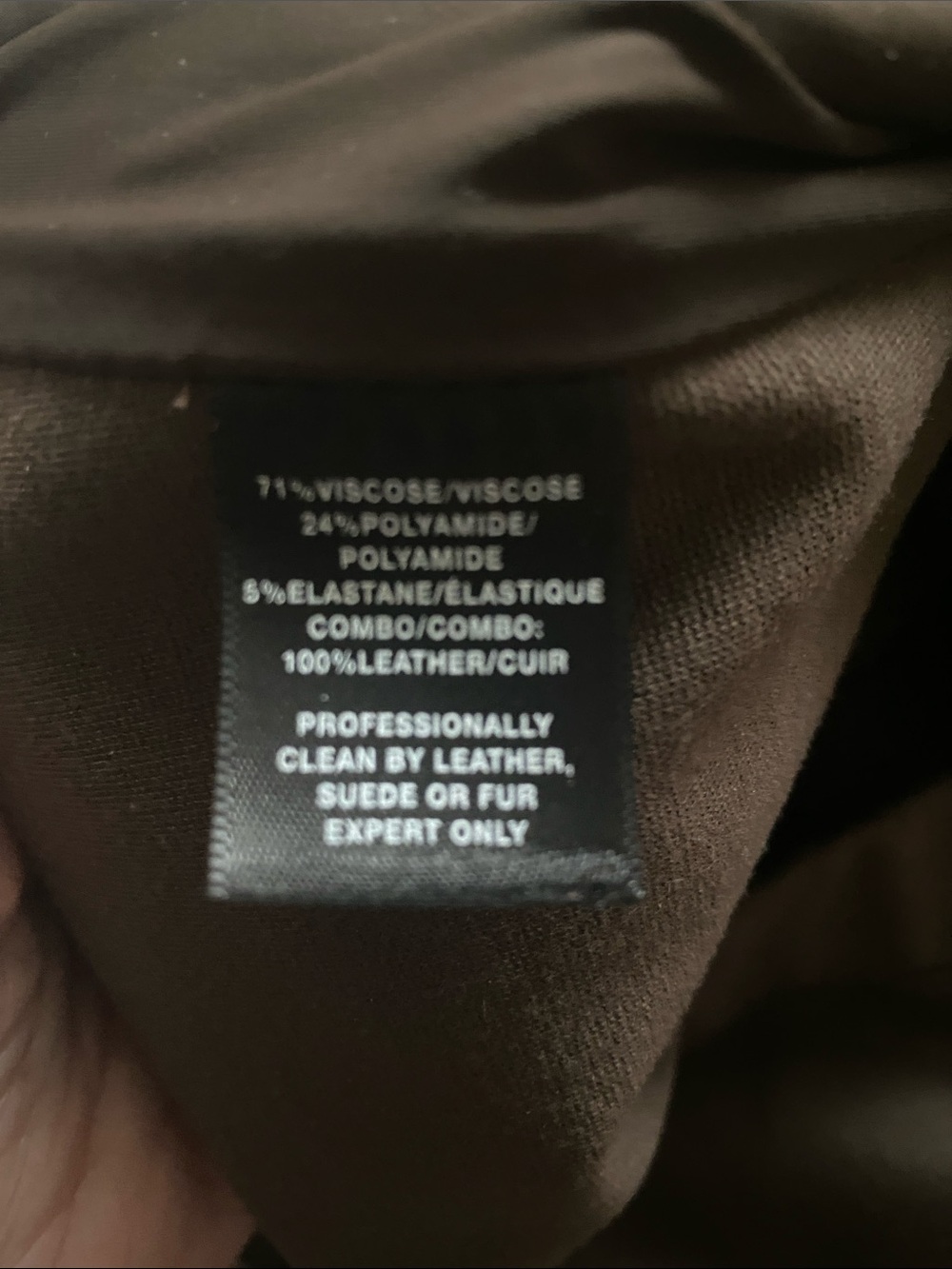 Lafayette Mercer 148 genuine suede front (100% real) ) pants 2XL - Picture 6 of 8